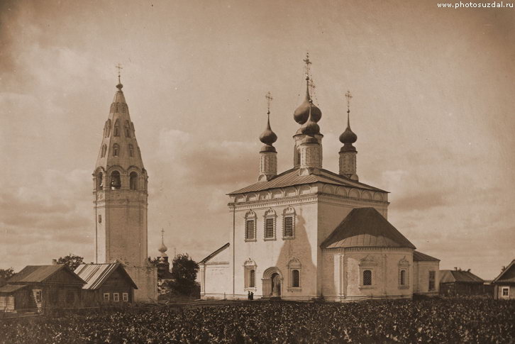 Александровский монастырь в Суздале старая фотография
