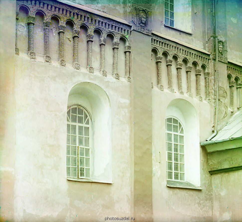 Фрагмент Рождественского собора на старой фотографии Прокудина-Горского