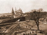 Вид на Суздальский кремль с восточной стороны