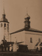 Старое фото Воскресенской церкви в Суздале
