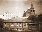 Суздальский кремль на старой фотографии