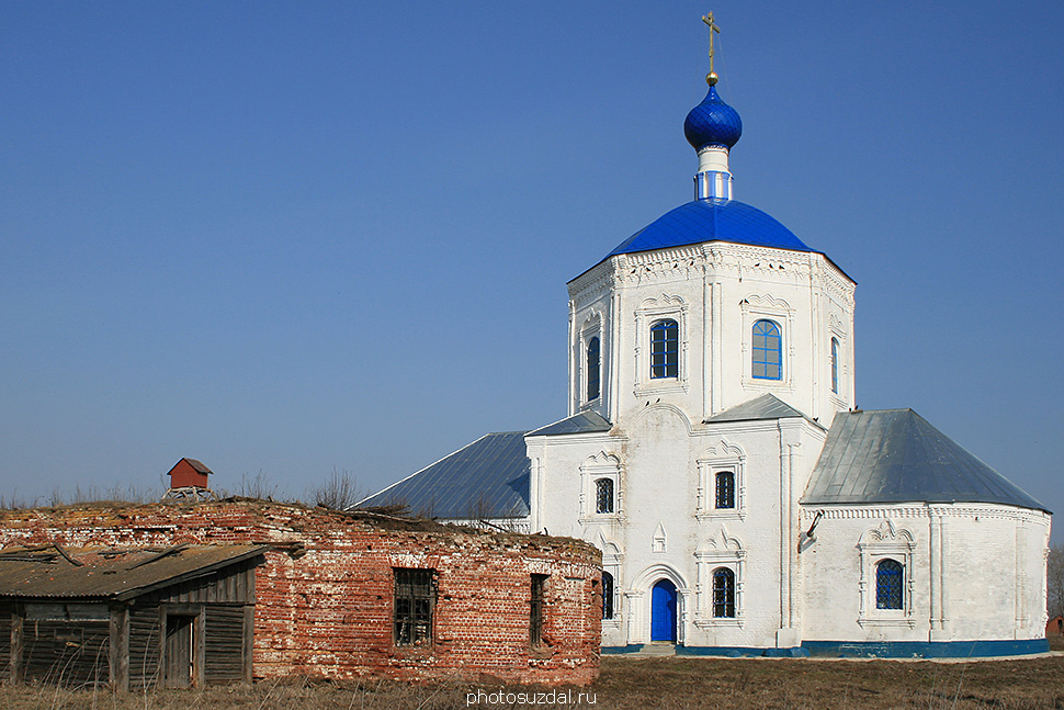 Ильинская и Казанская церкви в селе Янево Суздальского района